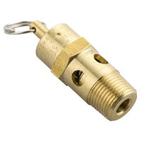 Safety valve for tyre changer
