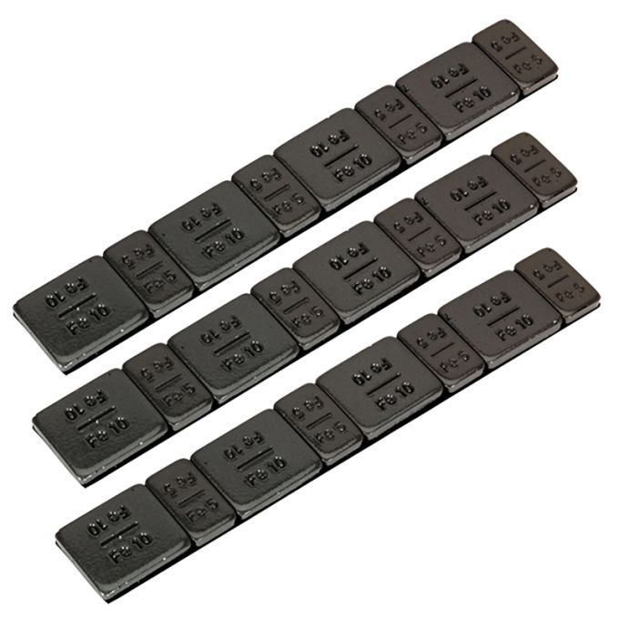 Black Adhesive Wheel Weights